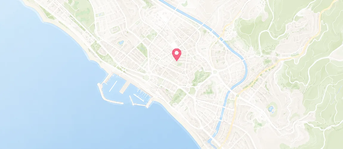 Карта расположения медицинского центра